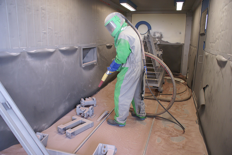 Sandblasting Spagnolo Engineering
